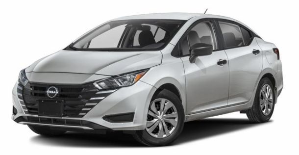 Nissan Versa sedan BC blauwe