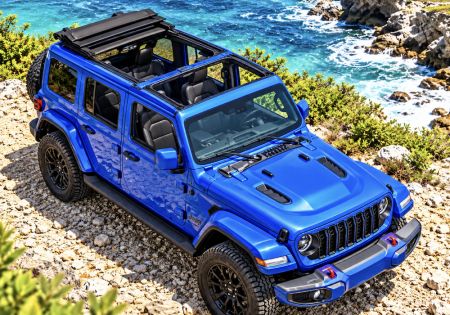 Jeep Wrangler Special Blue High altitude elektrisch dak-cabrio ( new model )