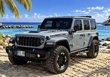 Jeep Wrangler Hybride Rubicon Cabrio met elektrisch dak