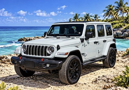 Jeep Wrangler Hybride met elektrisch Sunroof Unlimited 4xe 380 